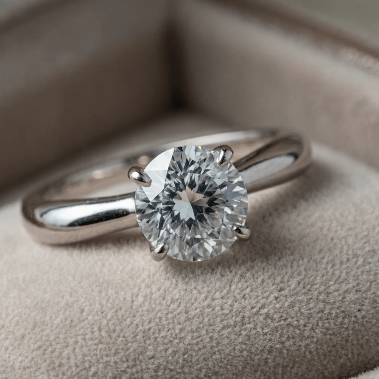 Bague diamant sur velours, généré avec Qwen Image 2 Pro